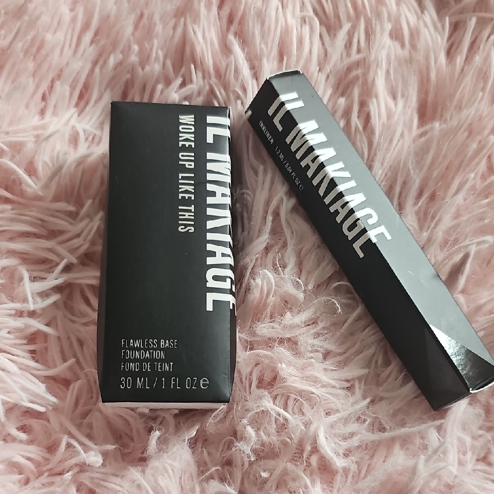 IL MAKIAGE Flawless Base Foundation And Black Eyeliner